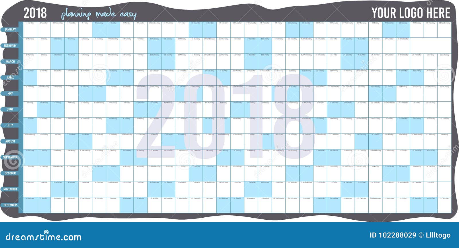 printable a3 wall planner 2018 nz