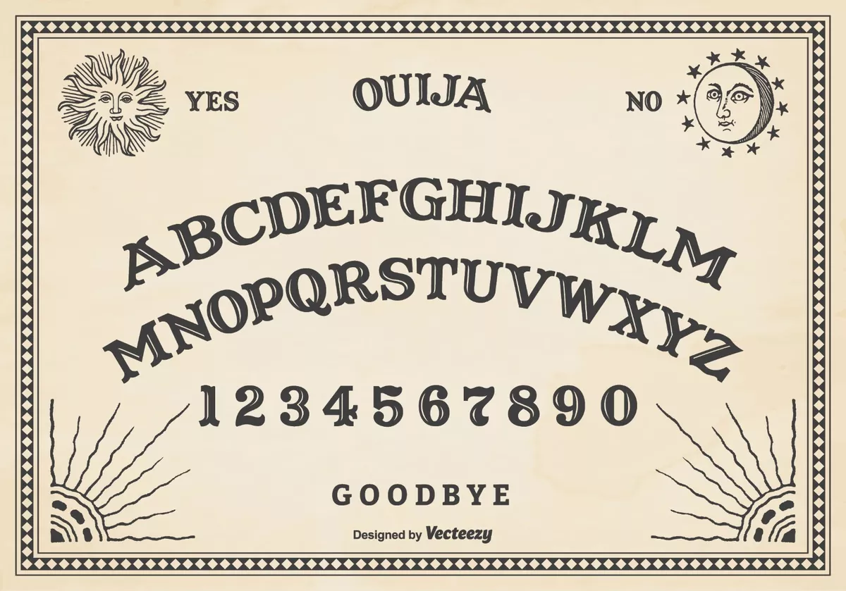 printable a4 ouija board