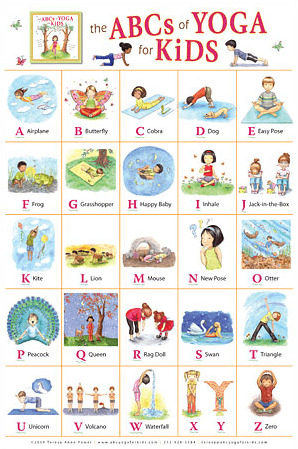 printable abc yoga