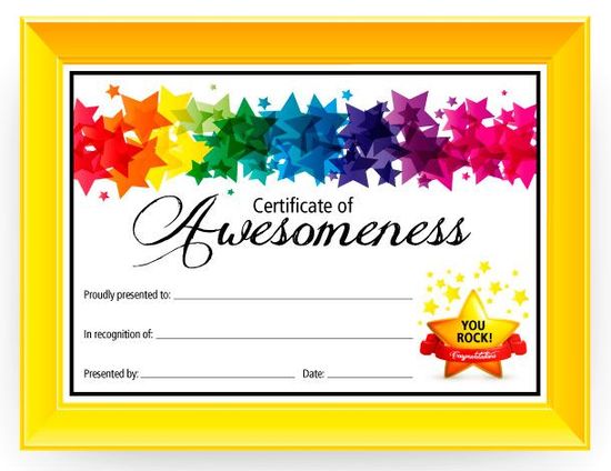 Free custom printable school certificate templates 