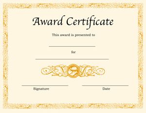 Free printable certificate templates you can customize 