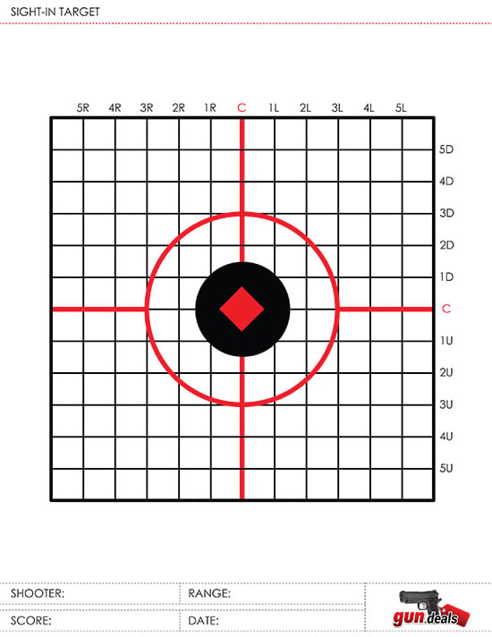 Printable Shooting Targets - Free Gun Targets Download