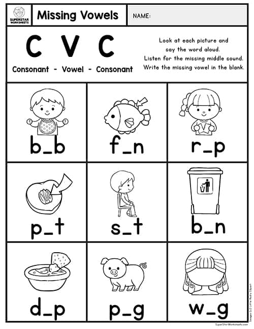 Kindergarten Worksheets -Worksheets Library
