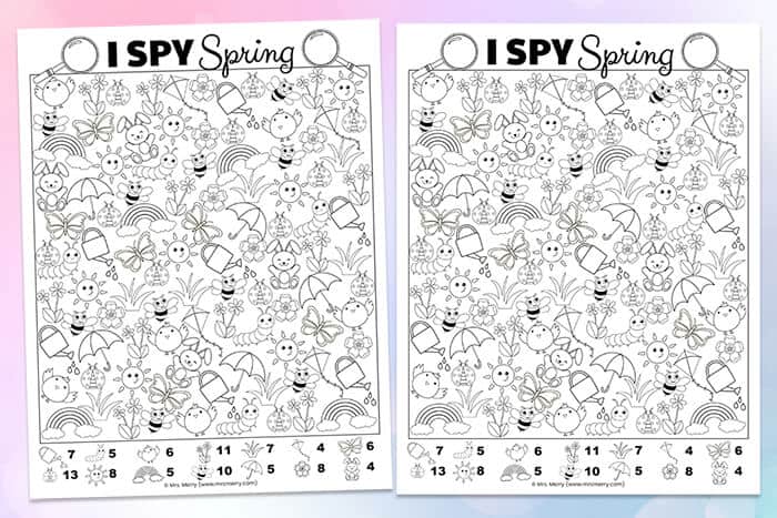 Activities for Kids | Mrs. Merry Printables