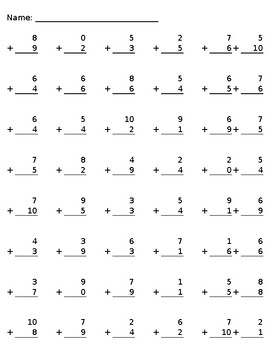 printable addition and subtraction worksheets for grade 1