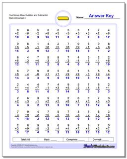 printable addition and subtraction