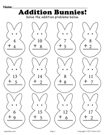 45 Free Addition Worksheets &  Printables