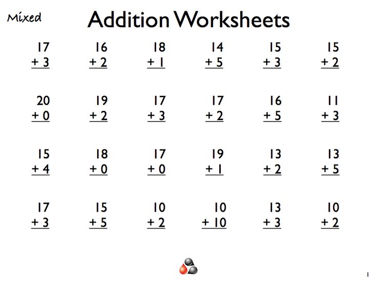 Addition Worksheets
