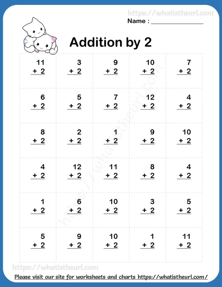 Addition Worksheets for Grade 1 - Your Home Teacher