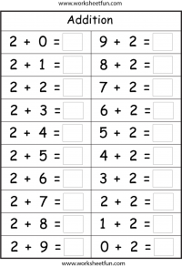 printable addition worksheets with pictures