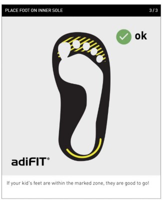 printable adidas shoe size chart
