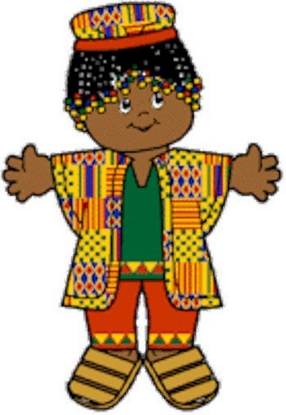 African Paper Dolls Coloring and Activity Book: Cut, color and dress up the  dolls in traditional costumes! For Kids Ages 4-8, 9-12 years, and up. ...