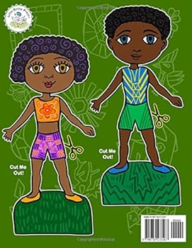 Vintage Black Paper Doll Printable PDF lydia 1977 70s 1970s Paper ...