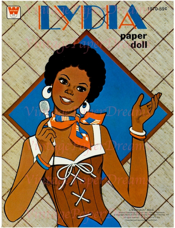 printable african paper dolls