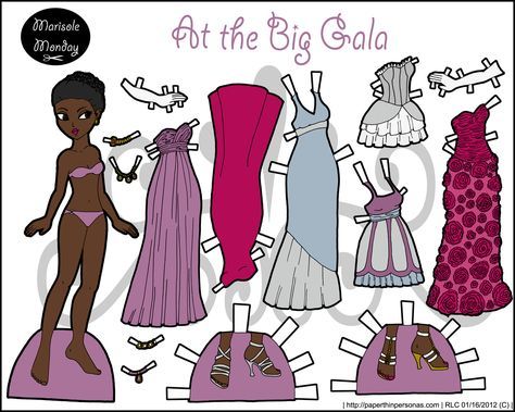 black paper dolls Archives • Paper Thin Personas