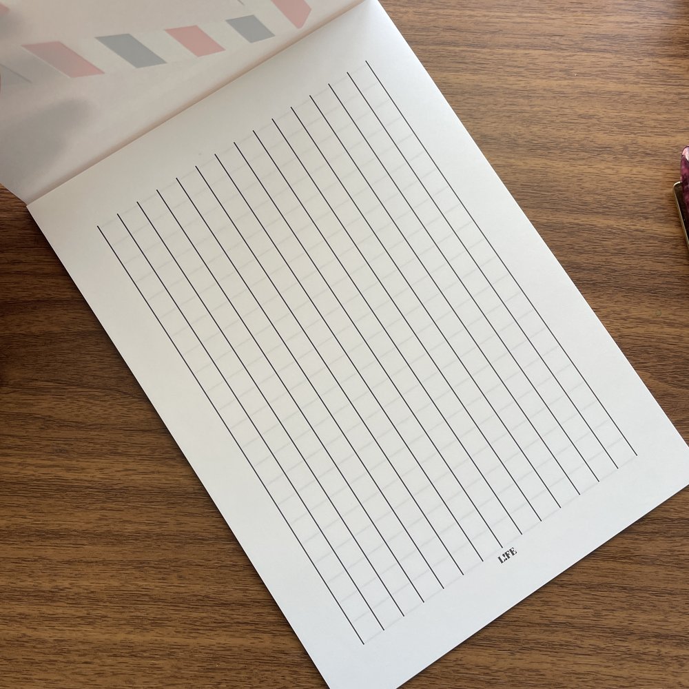 printable airmail stationery
