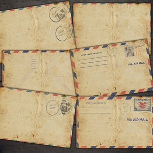 printable airmail stationery