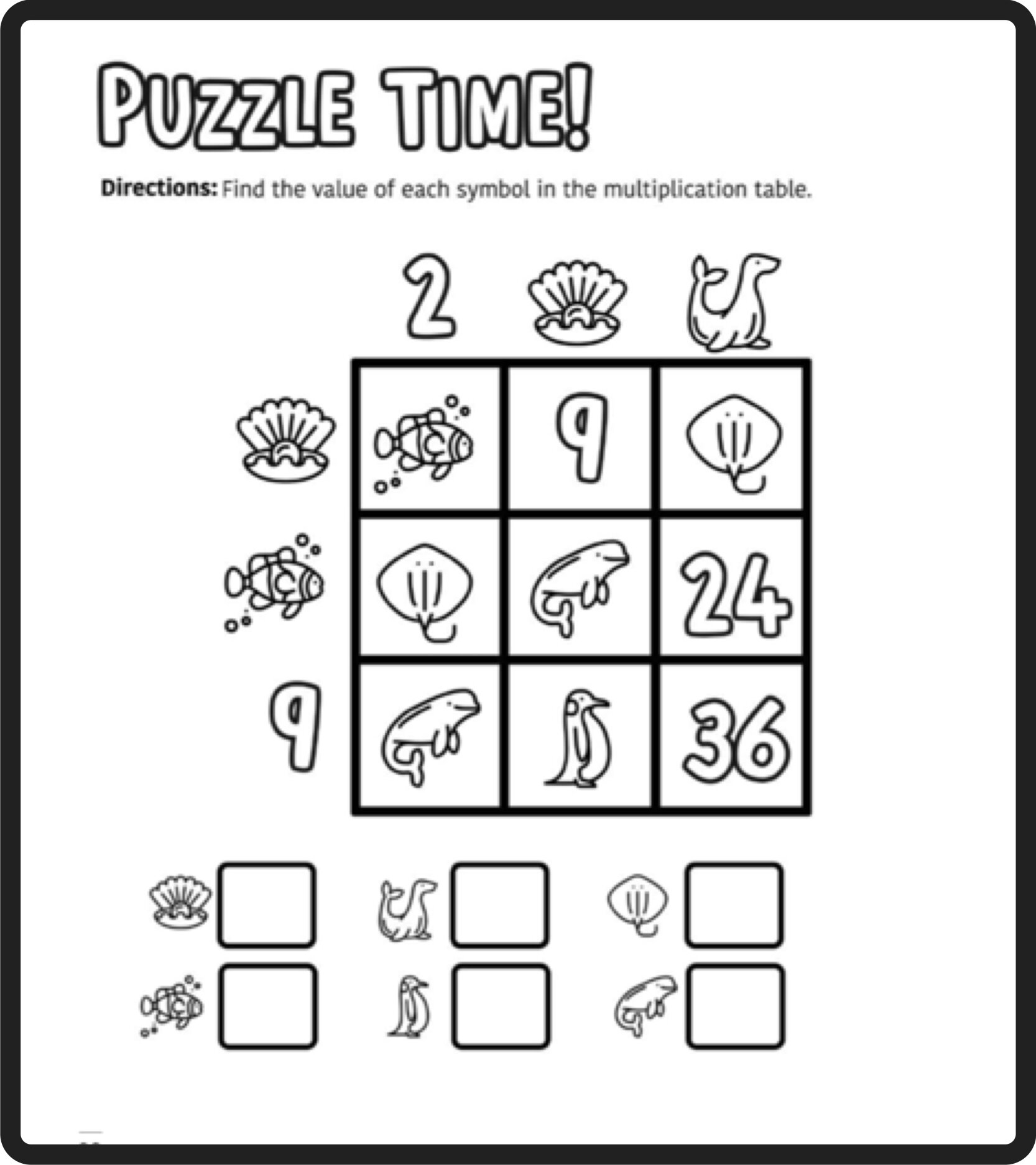 Free Math Puzzles — Mashup Math