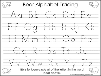printable alphabet and numbers
