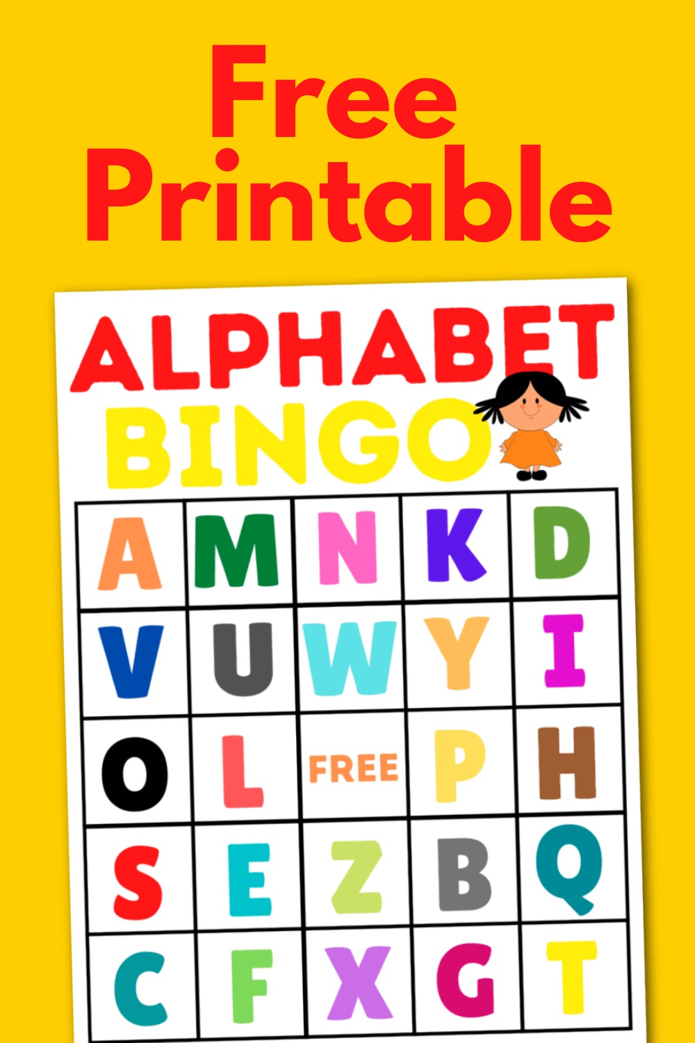 printable alphabet bingo cards