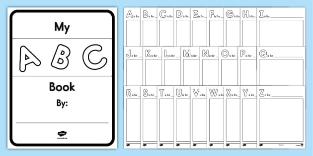 My ABC Book (teacher made) - Twinkl