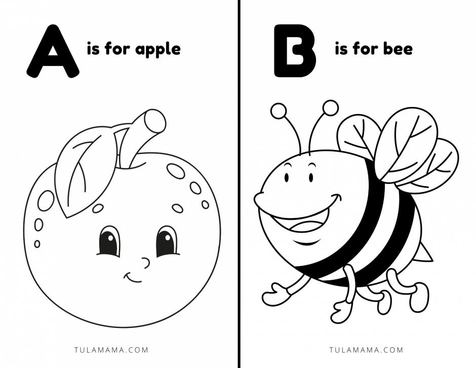 Printable Alphabet Book For Preschoolers - Powerful Mothering