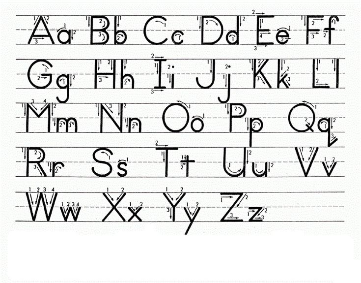 Alphabet Chart Freebie | Sara J Creations