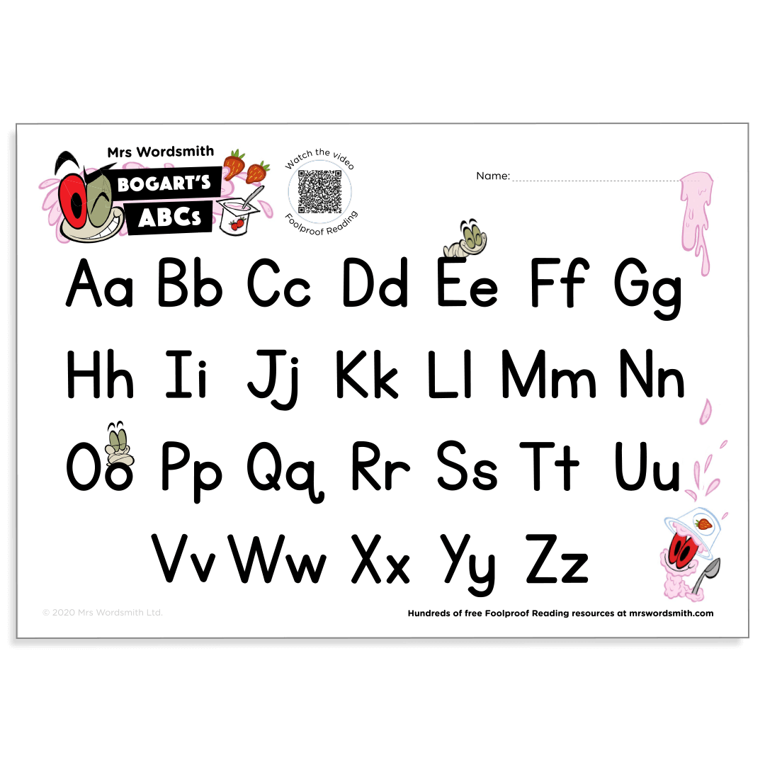 Lowercase and uppercase letters - Mrs Wordsmith US - Worksheets Library