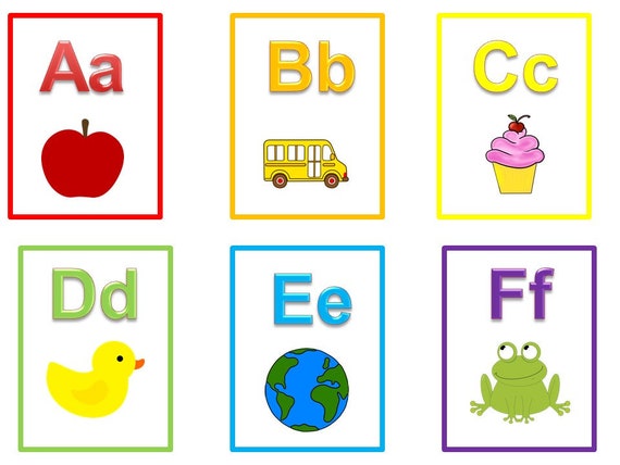 printable alphabet flash cards australia