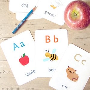 printable alphabet flash cards australia