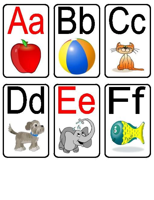 Large ABC Flash Cards - 10 Free PDF Printables | Printablee