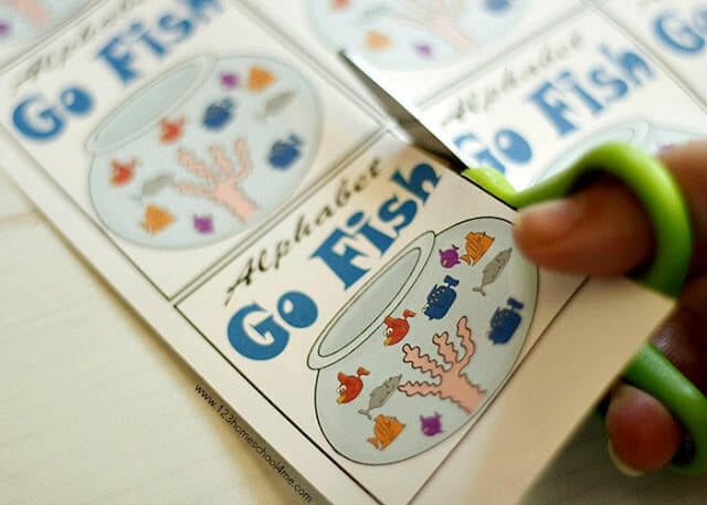 ? FREE Printable Alphabet Go Fish Game