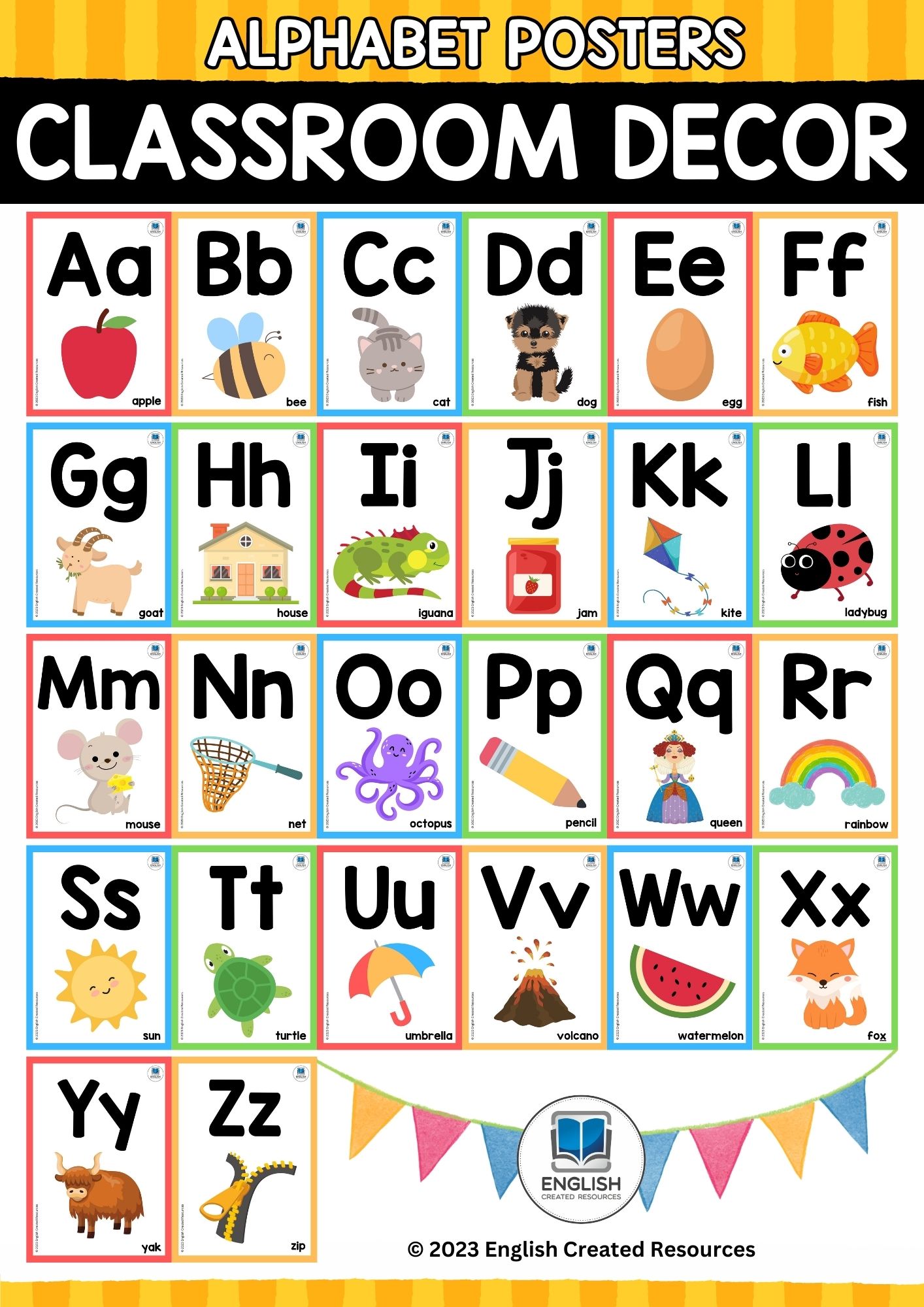 Printable Alphabet Posters For Kids