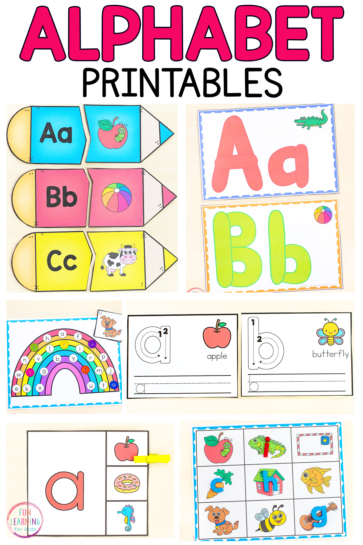 printable alphabet letters for kindergarten