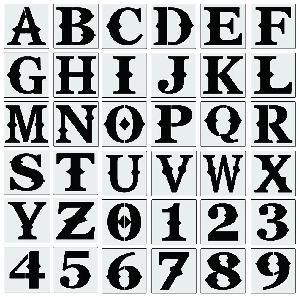 printable alphabet letters stencils