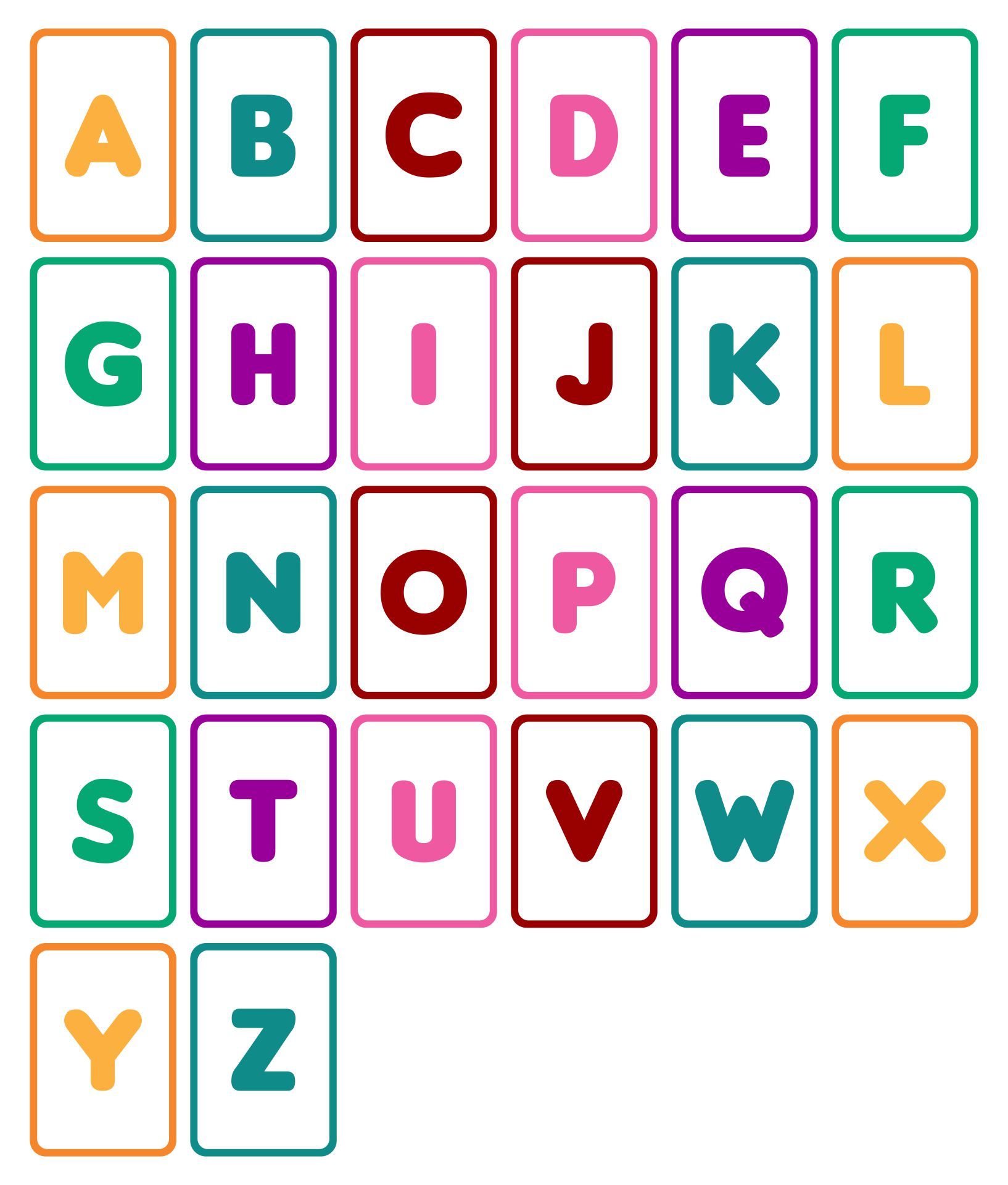 Preschool ABC Letters - 10 Free PDF Printables | Printablee