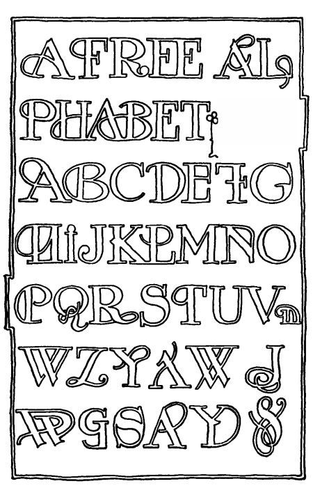 printable alphabet stencils online