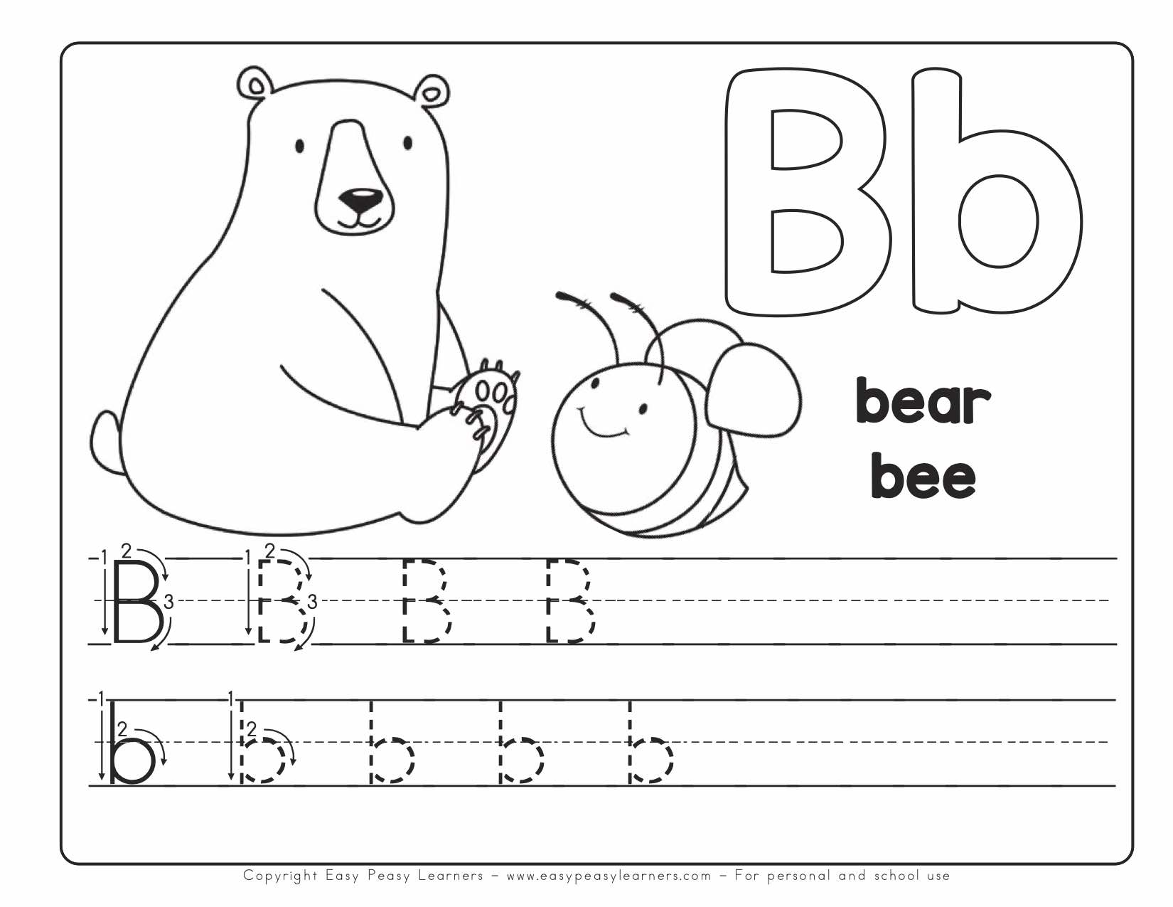 printable alphabet worksheet pre k