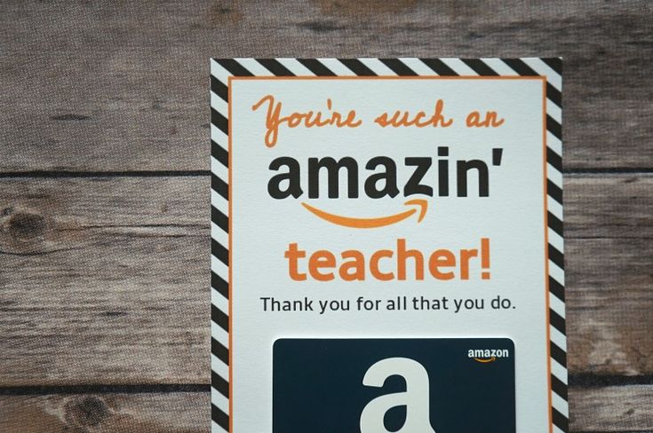 printable amazon gift card holder