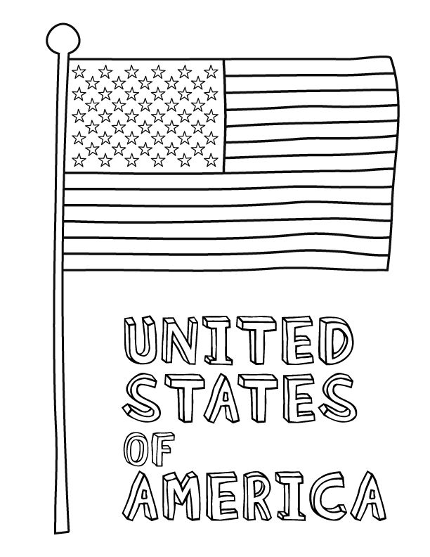 4th of July Coloring Pages - Make and Takes