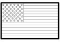 printable american flag for coloring