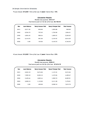33+ Free Editable Amortization Schedule Templates in MS Word [DOC ...