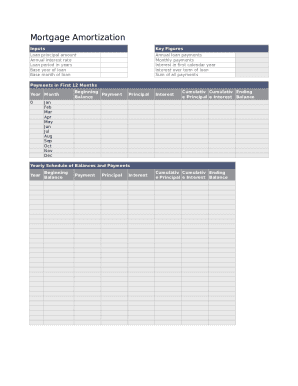 33+ Free Editable Amortization Schedule Templates in MS Word [DOC ...
