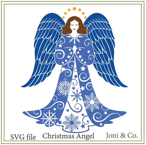 Christmas Angel Svg, Angel Printable Svg, Printable, Christmas ...