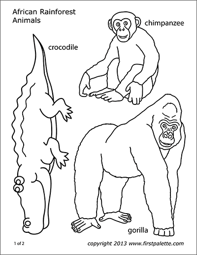 Animal Printables | Free Printable Templates &  Coloring Pages ...