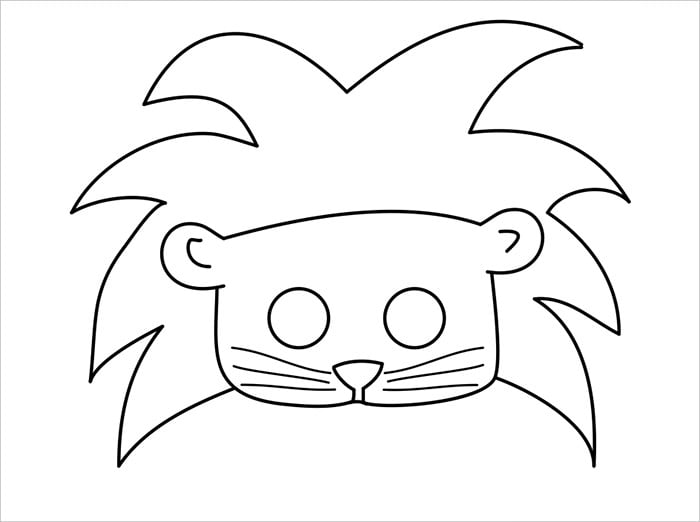 Animal Mask Template - Animal Templates