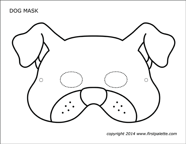 printable animal masks