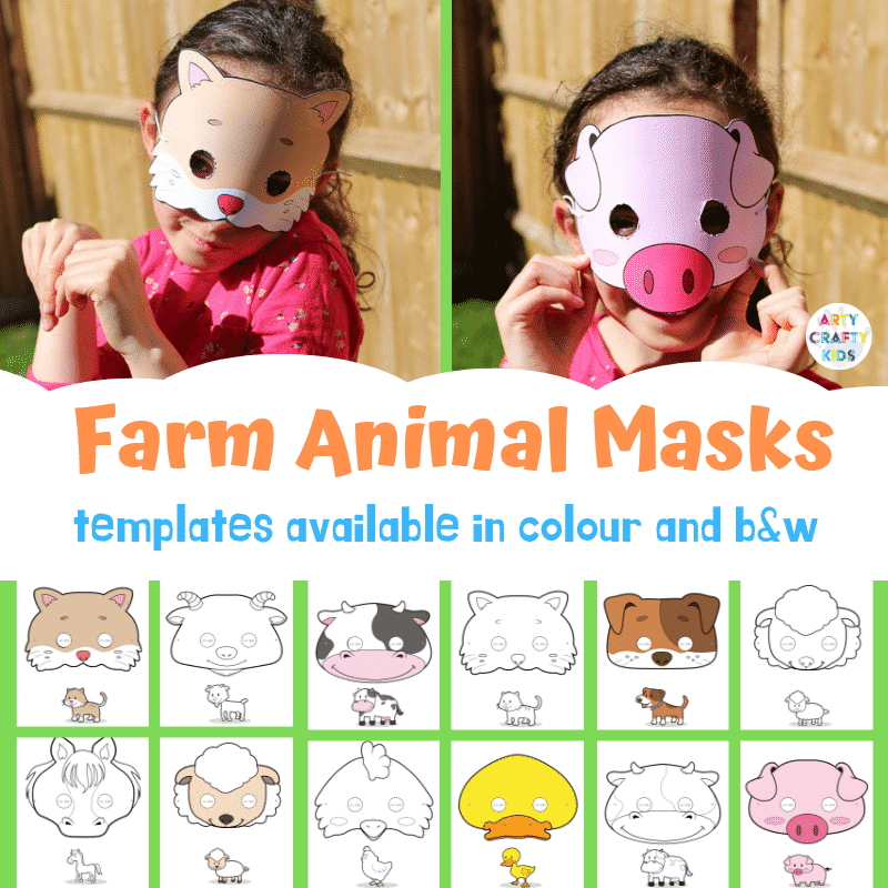 printable animal masks