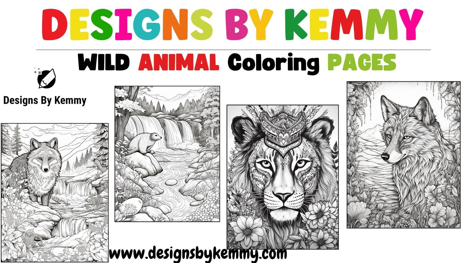 printable animal pictures of wild animals