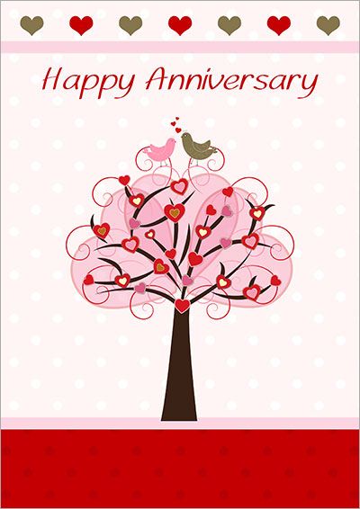 printable anniversary card template